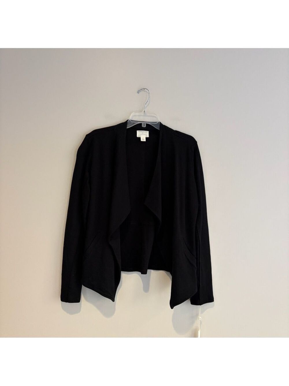 Caslon Nordstrom 100% Cotton Black Blazer NWT Size M